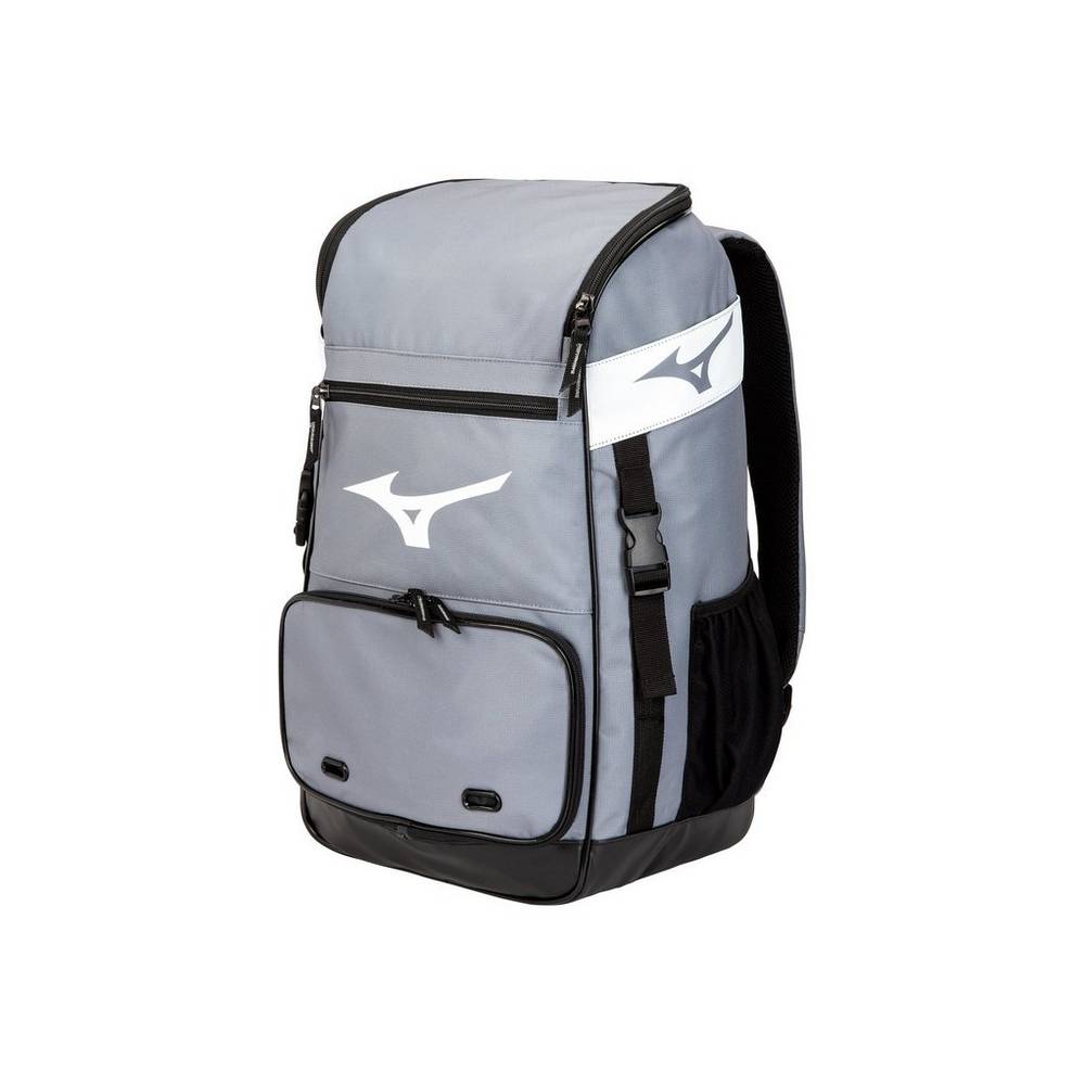 Mizuno Men's Organizer 21 Baseball Backpack Grey (360304-FQL)